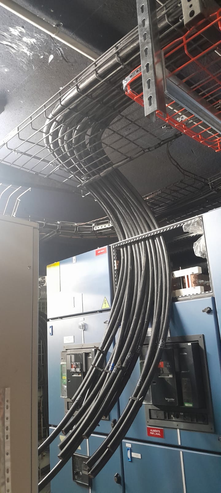 Raccordement TGBT - exemple d'intervention A.C. ELEC 94